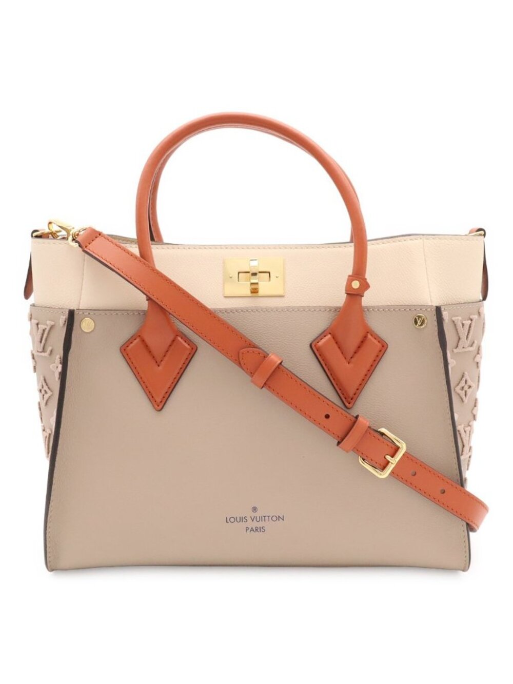 Louis Vuitton Monogram Tufting on My Side MM 2-Way Shoulder Bag Leather Gale